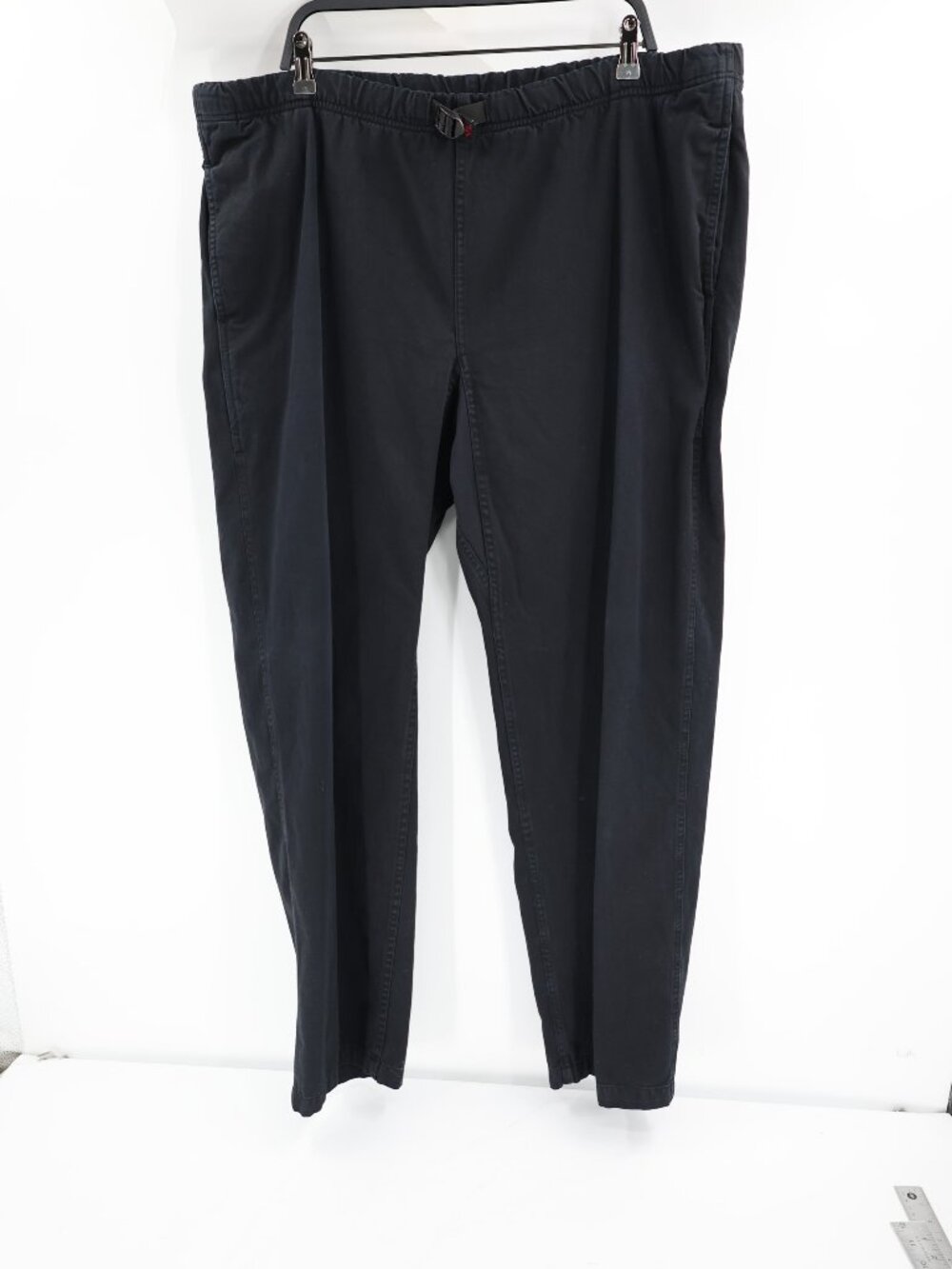 Gramicci Pants Mens 2XL Original Freedom twill Cotton Climbing Belted Black